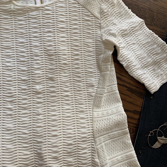 Rag and Bone Ivory Knit Top Small (fits like XS) - Picture 3 of 7